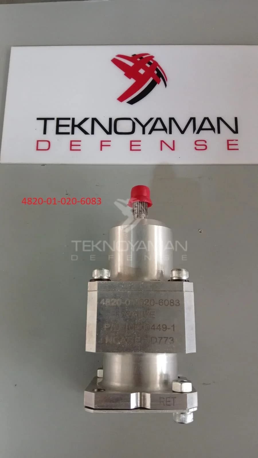 VALVE — NSN 4820-01-020-6083